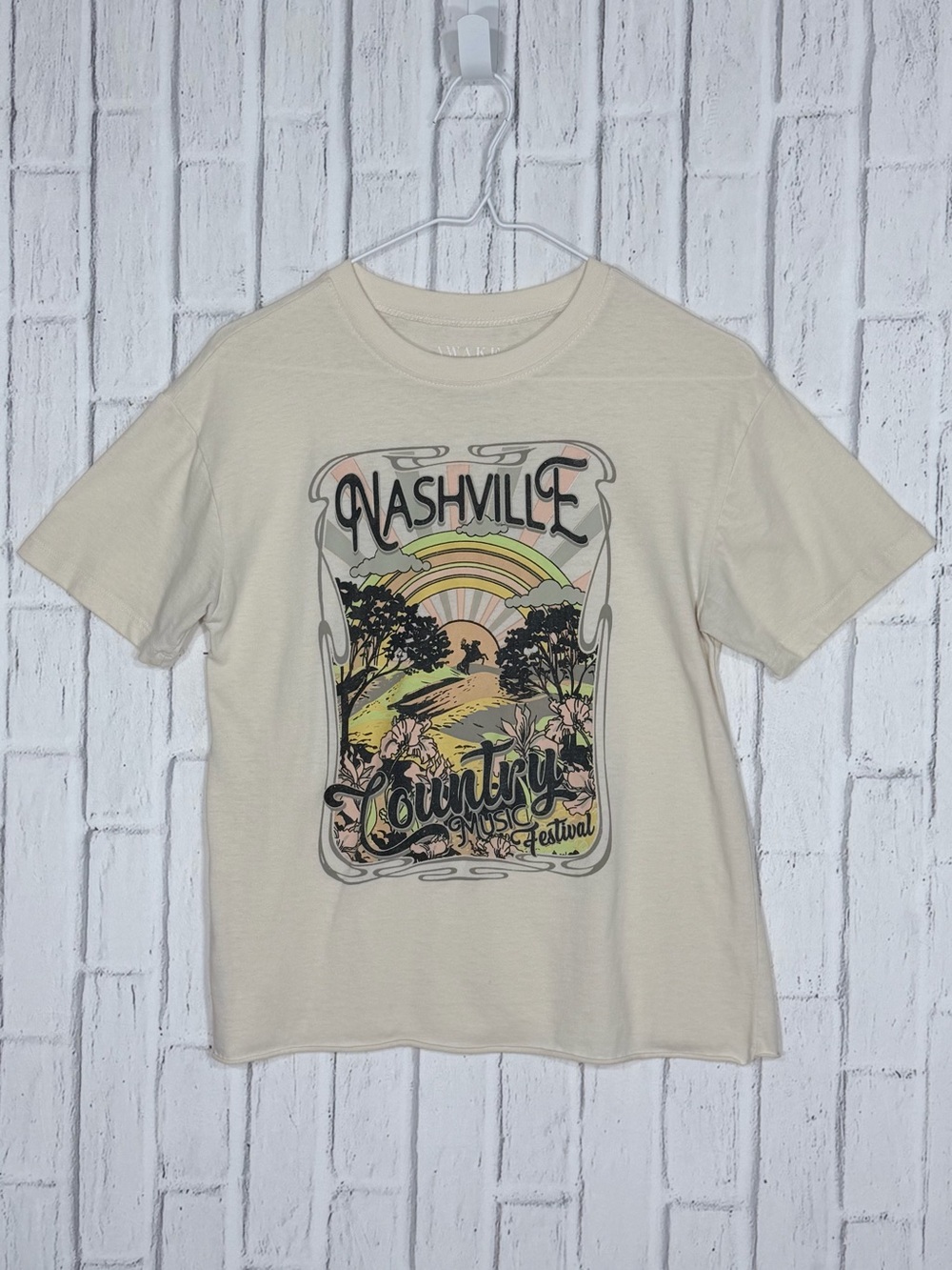 🤠 AWAKE Nashville Country Music Festival Graphic Tee Small